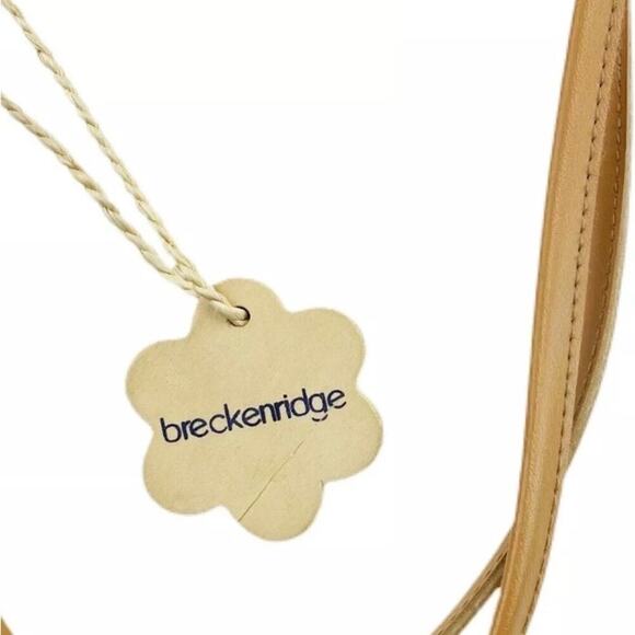 Breckenridge Straw Tote Bag Purse Blonde Wicker Picnic Blue Check Teacup Bee - Picture 9 of 10